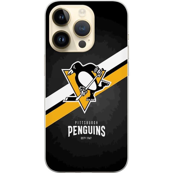 Kompatibelt Mobilskal till Apple iPhone 14 Pro Pittsburgh Penguins (NHL)