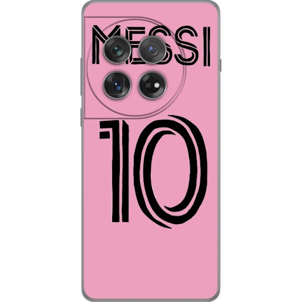 OnePlus 12 Gjennomsiktig deksel Lionel Messi (Inter Miami CF)