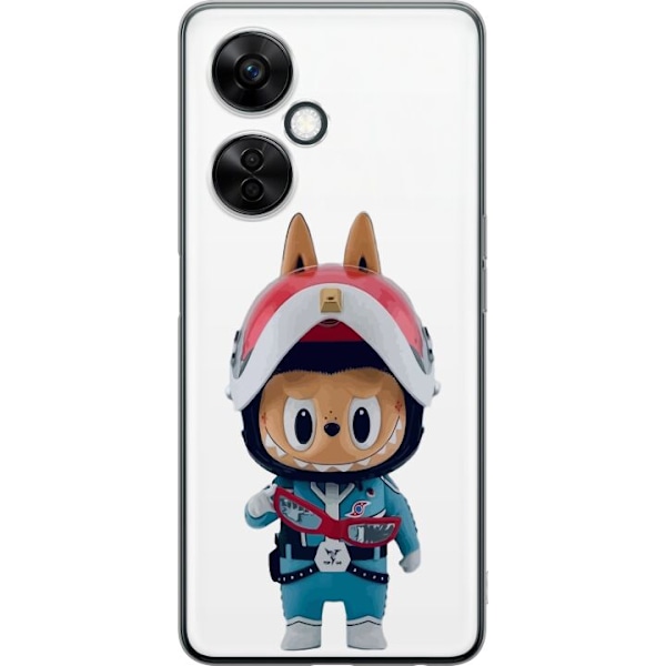 OnePlus Nord CE3 Läpinäkyvä kuori How2work Labubu hirviöt