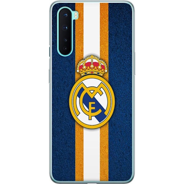 OnePlus Nord Genomskinligt Skal Real Madrid CF