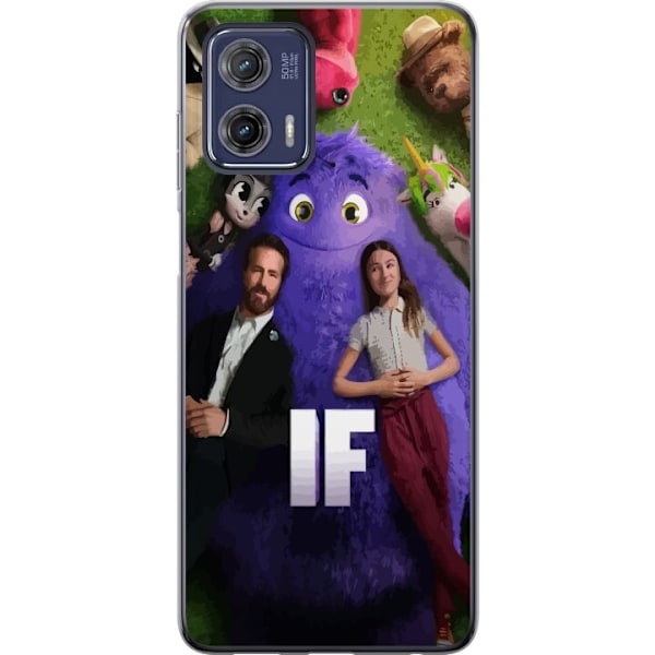 Motorola Moto G73 Läpinäkyvä kuori IF: Låtsaskompisar