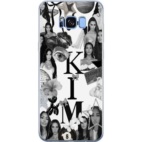 Samsung Galaxy S8 Läpinäkyvä kuori Kim Kardashian – Aesth