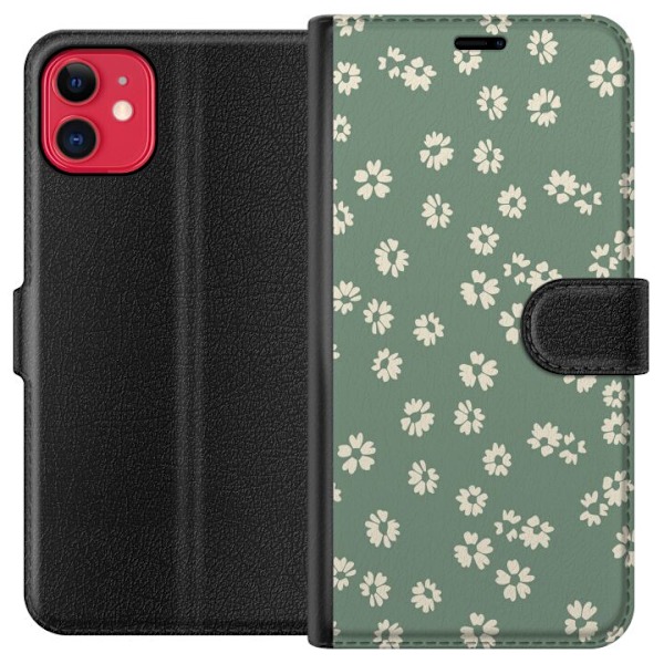 Apple iPhone 11 Plånboksfodral Blomsterdröm – färgglatt blommönster