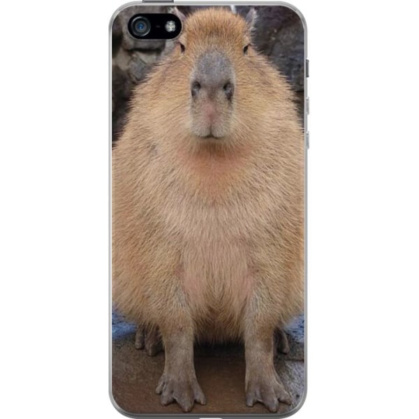 Apple iPhone 5 Genomskinligt Skal Capybara
