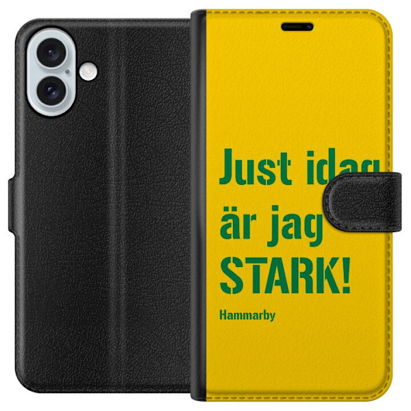 Apple iPhone 16 Plus Lompakkokotelo Hammarby