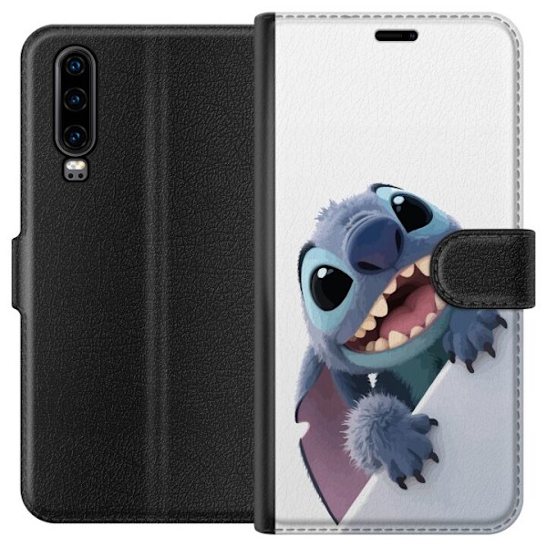 Huawei P30 Tegnebogsetui Lykkelig Sting
