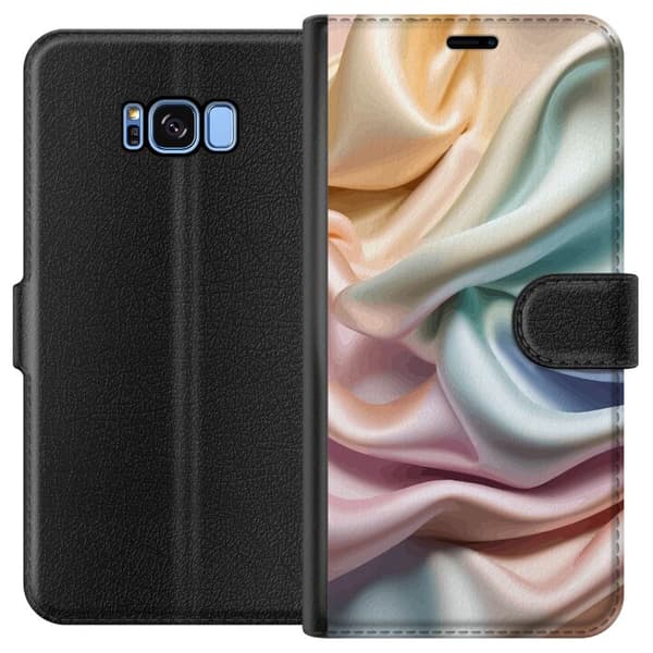 Kompatibelt Plånboksfodral till Samsung Galaxy S8 Silke