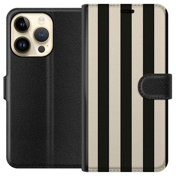 Apple iPhone 14 Pro Lommeboketui Linjestrøm