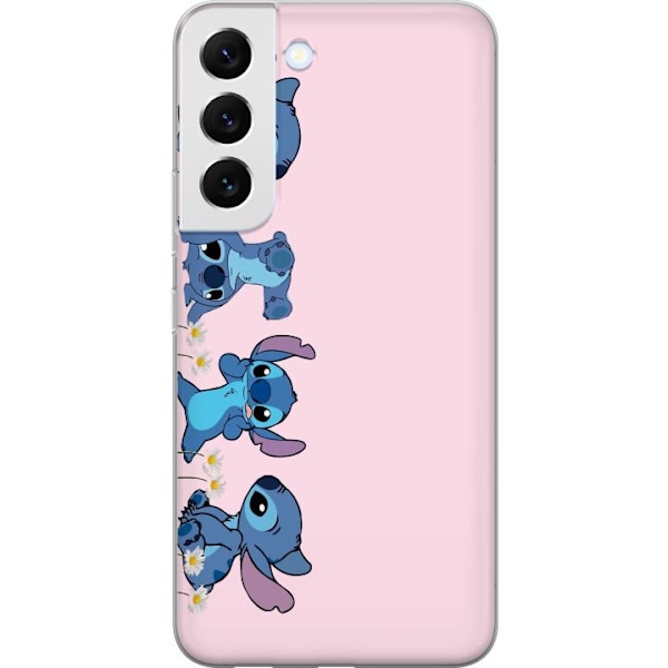 Samsung Galaxy S22 5G Läpinäkyvä kuori  Stitch Nauru & Leik