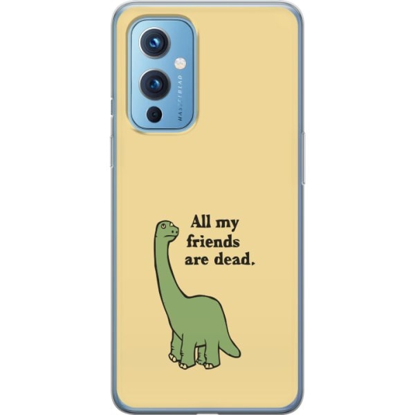 OnePlus 9 Gjennomsiktig deksel Dinosaurar
