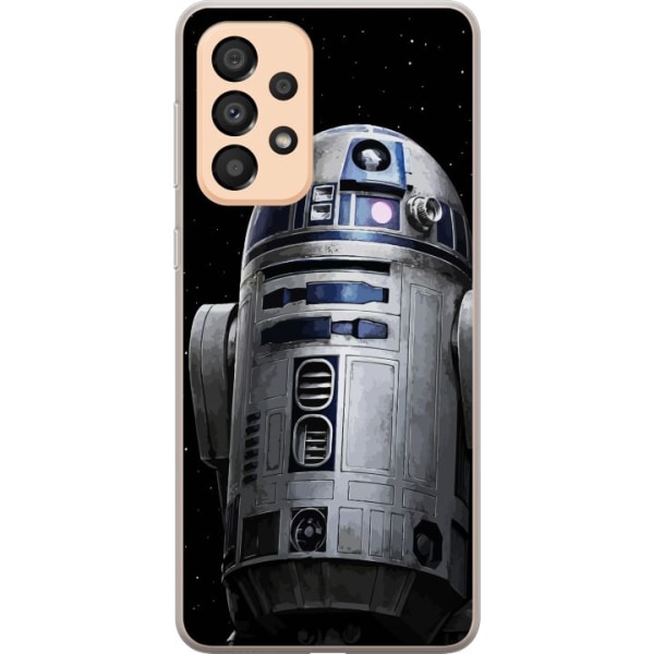 Samsung Galaxy A33 5G Genomskinligt Skal R2D2 Star Wars