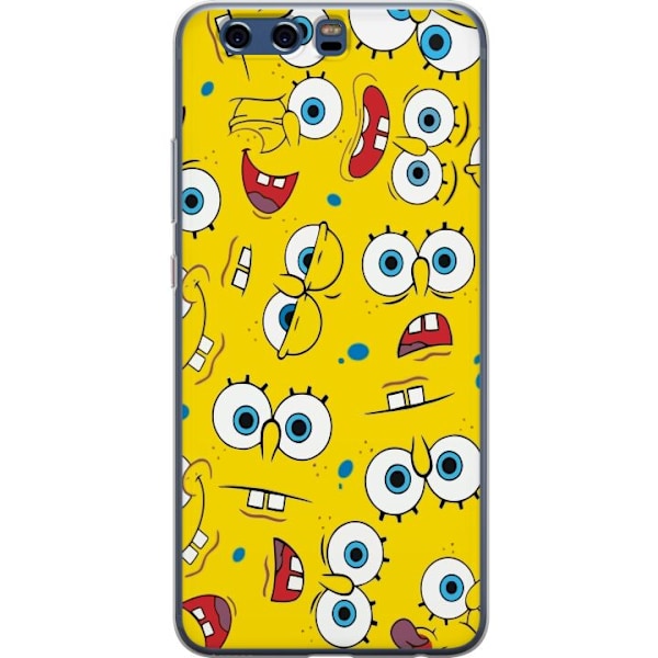 Huawei P10 Genomskinligt Skal SpongeBob SquarePants