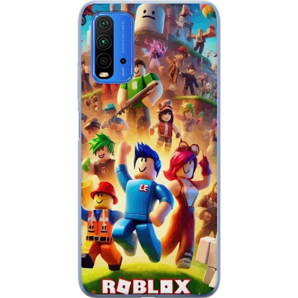 Xiaomi Redmi Note 9 4G Genomskinligt Skal Roblox