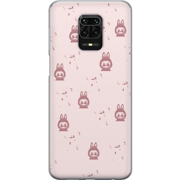Xiaomi Redmi Note 9S Gennemsigtig cover Labubu Neon Pop - Neon