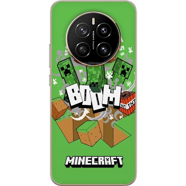 Honor Magic7 Läpinäkyvä kuori Minecraft Boom