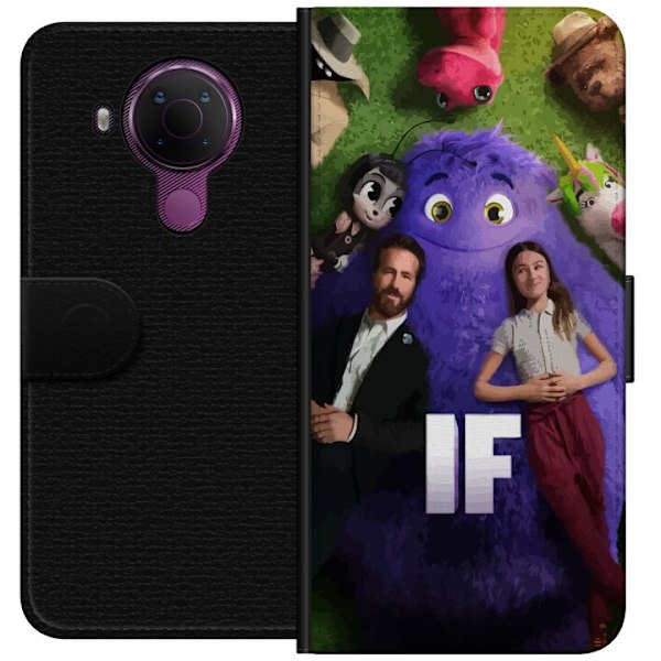 Nokia 5.4 Lompakkokotelo IF: Låtsaskompisar