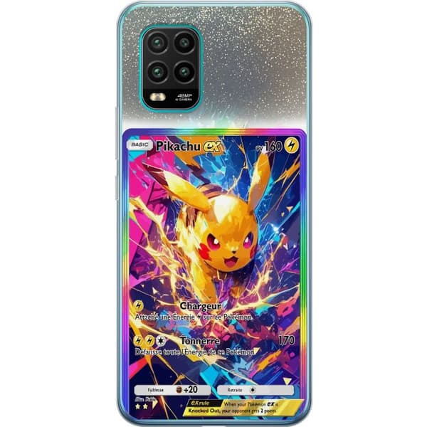 Kompatibelt Mobildeksel til Xiaomi Mi 10 Lite 5G Pikachu gul