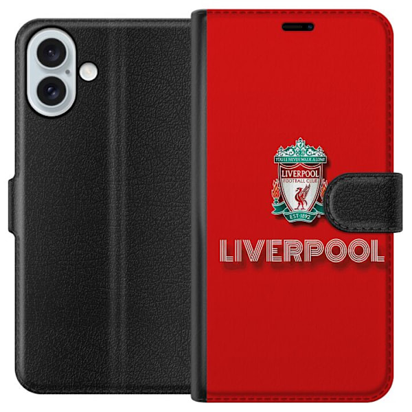 Apple iPhone 16 Plus Lompakkokotelo Liverpool