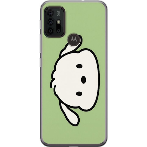 Motorola Moto G30 Läpinäkyvä kuori Snoopy Flip