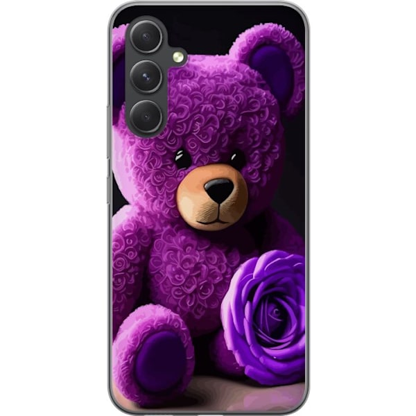 Samsung Galaxy S24 FE Genomskinligt Skal Teddy Ros