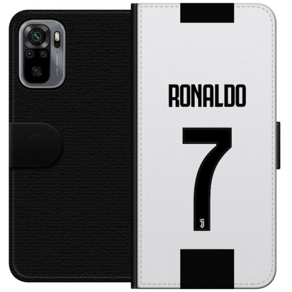 Xiaomi Redmi Note 10S Plånboksfodral Ronaldo