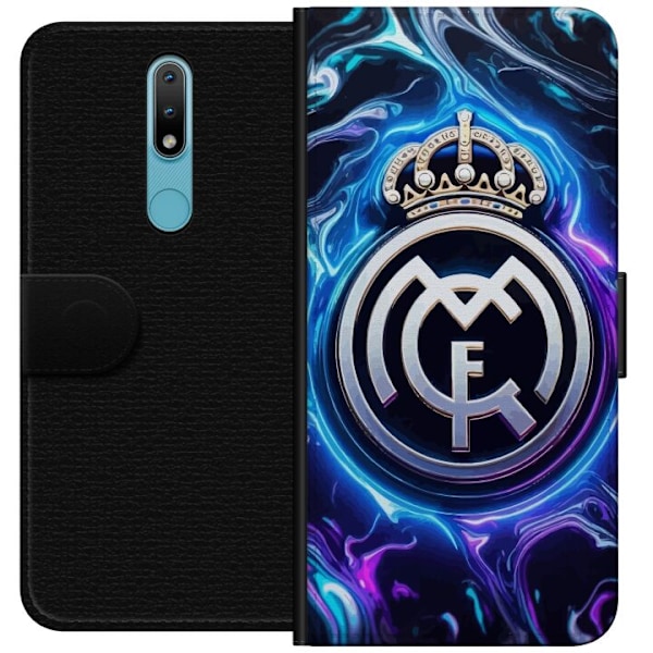 Nokia 2.4 Plånboksfodral Real Madrid