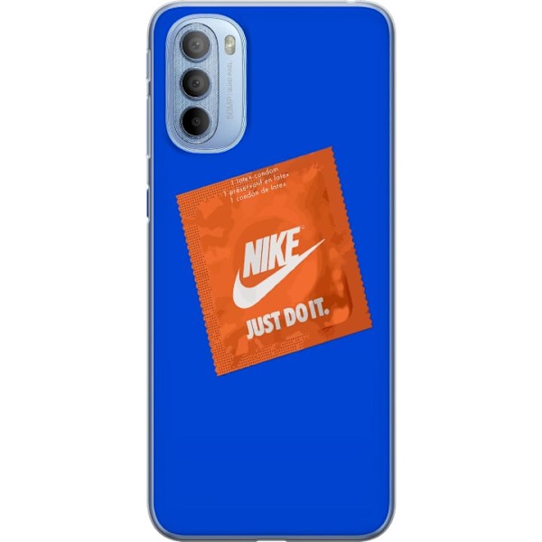 Motorola Moto G31 Gennemsigtig cover Nike