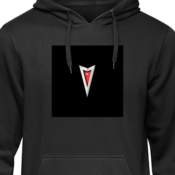 Hoodie för Vuxen | Bekväm Huvtröja Bil svart M