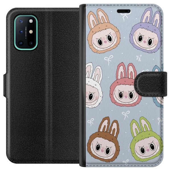 OnePlus 8T Plånboksfodral Labubu Star Pattern – Stjärnmön
