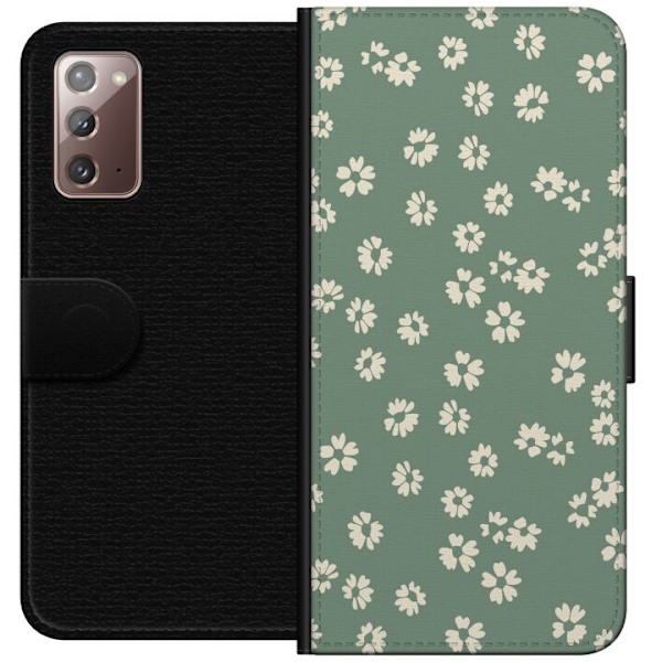 Samsung Galaxy Note20 Plånboksfodral Blomsterdröm – färgglatt blommönster