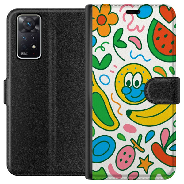 Xiaomi Redmi Note 11 Pro 5G Plånboksfodral Butterfly Veil