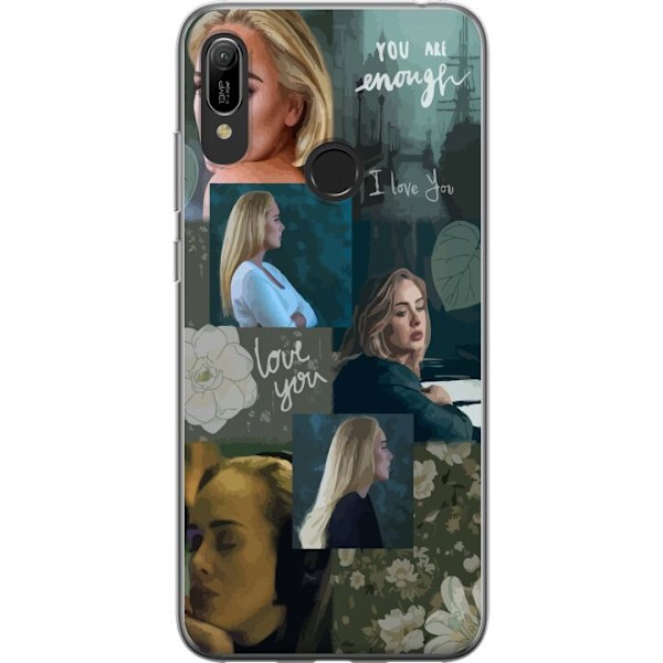 Huawei Y6 (2019) Genomskinligt Skal Adele