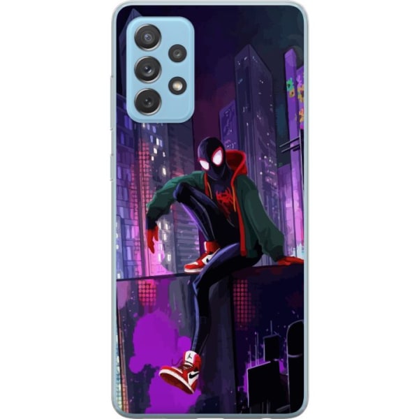 Samsung Galaxy A52 5G Gennemsigtig cover Fortnite - Spider-Man