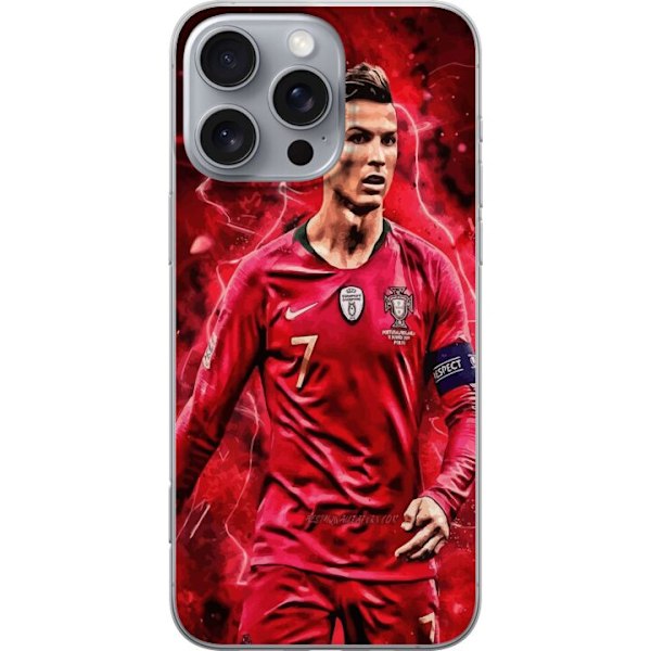 Apple iPhone 16 Pro Max Genomskinligt Skal Ronaldo Skills –