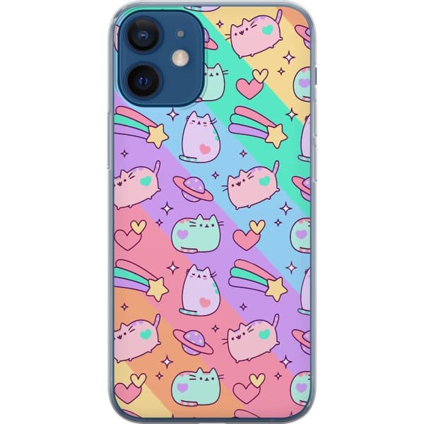 Kompatibelt Mobilskal till Apple iPhone 12 mini Unicorn Katt