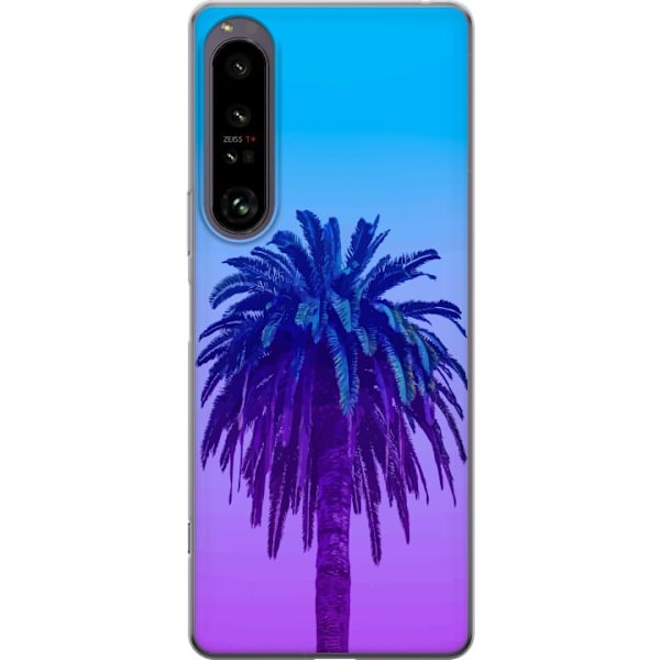 Sony Xperia 1 IV Läpinäkyvä kuori Palm