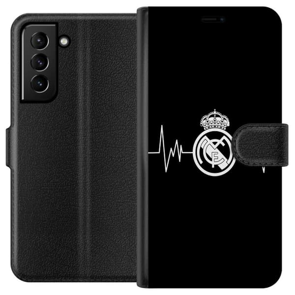 Kompatibel Tegnebogsetui til Samsung Galaxy S21+ 5G Real Madrid CF