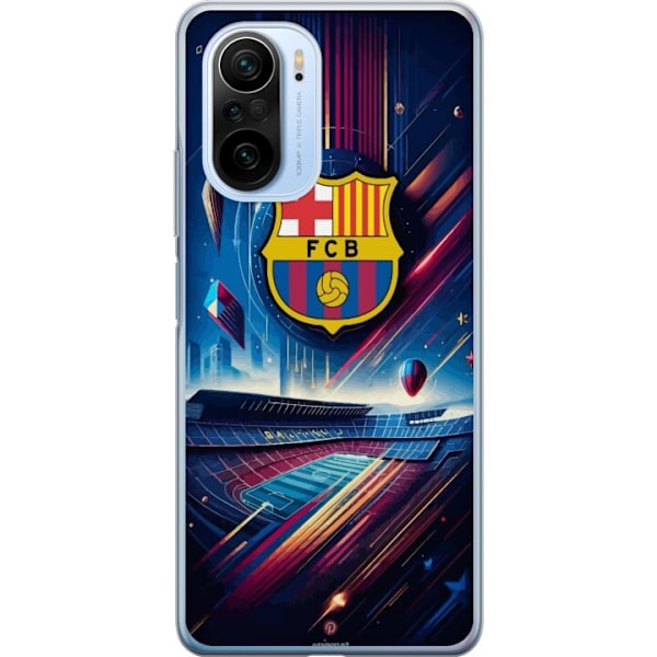 Xiaomi Mi 11i Läpinäkyvä kuori FC Barcelona