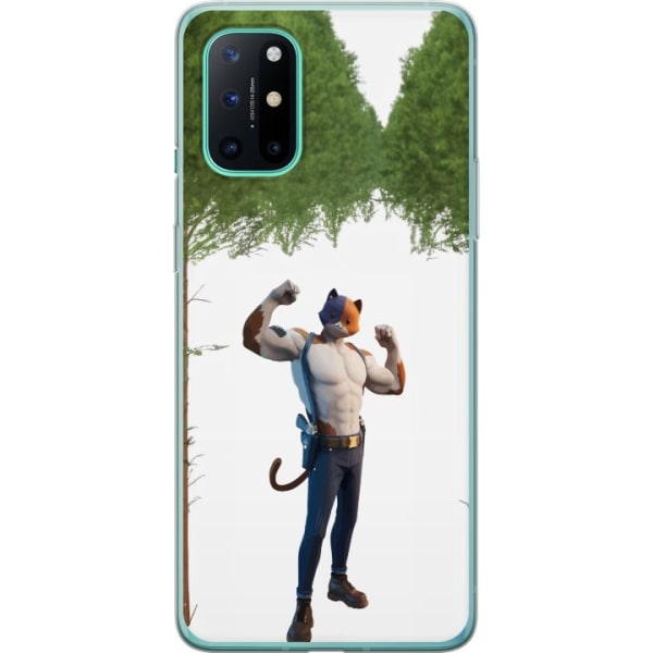 OnePlus 8T Gennemsigtig cover Fortnite - Meowscles