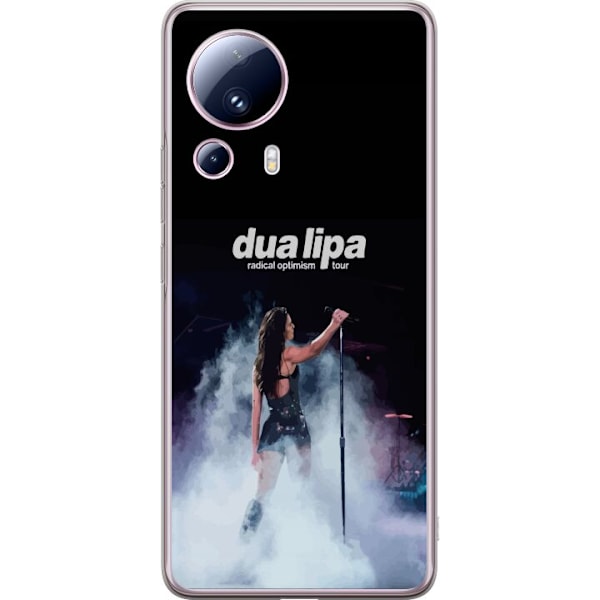 Xiaomi 13 Lite Genomskinligt Skal Dua Lipa – Signature Looks & Vibes