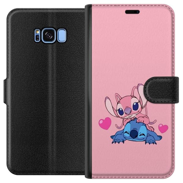 Kompatibel Tegnebogsetui til Samsung Galaxy S8 Valentins Dag Stitch