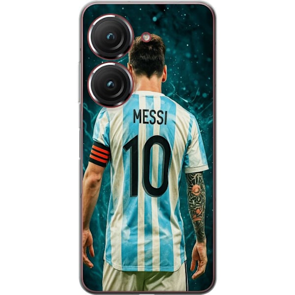 Asus Zenfone 9 Läpinäkyvä kuori Messi