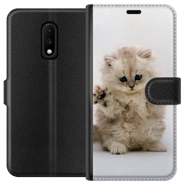 OnePlus 7 Tegnebogsetui Kat