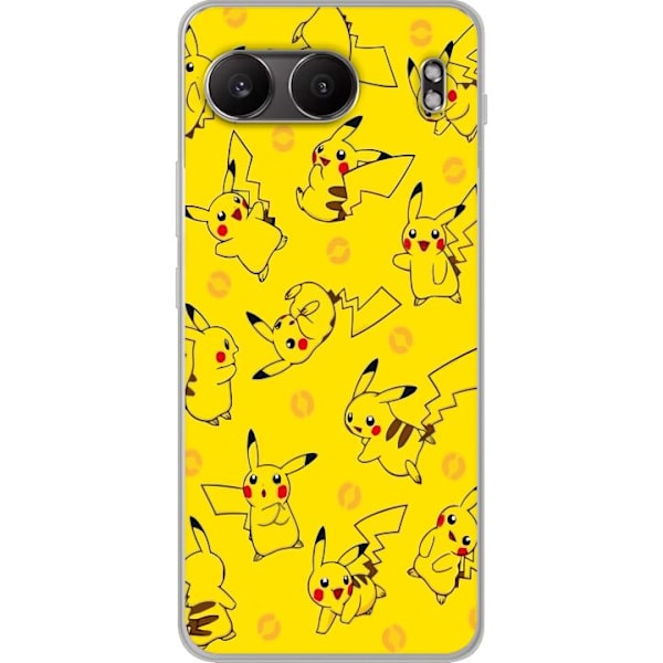 OnePlus Nord 4 Gjennomsiktig deksel Pikachu