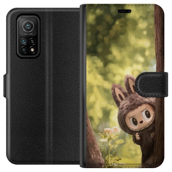 Xiaomi Mi 10T Pro 5G Plånboksfodral Labubu Graffiti Vibes –