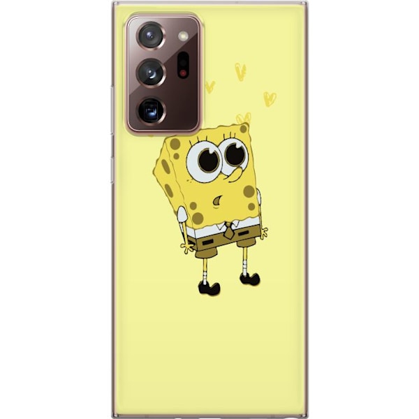 Samsung Galaxy Note20 Ultra Gennemsigtig cover SvampeBob Firka