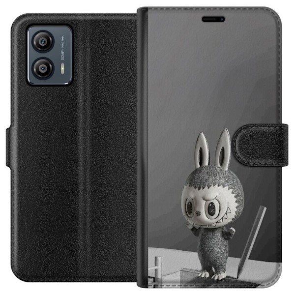 Motorola Moto G53 Tegnebogsetui Pop Mart MEGA LABUBU LABUBU Sketch 1000%