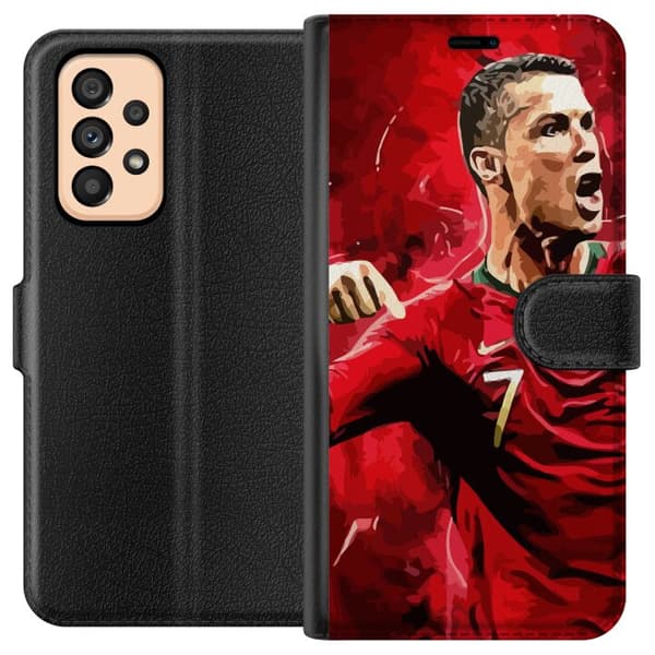 Kompatibelt Plånboksfodral till Samsung Galaxy A53 5G Ronaldo
