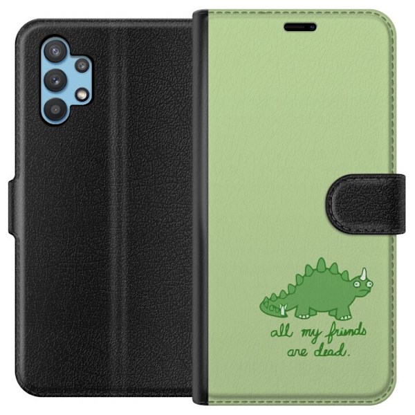Samsung Galaxy A32 5G Plånboksfodral Dinosaurier