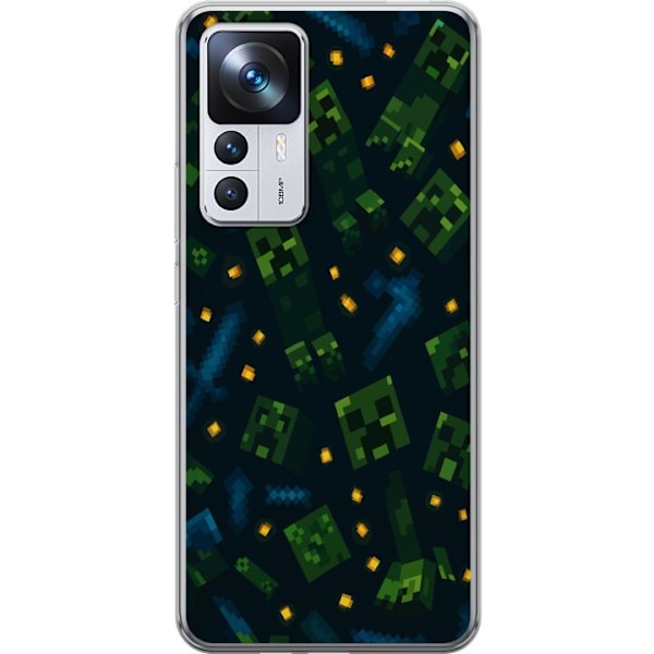 Xiaomi 12T Genomskinligt Skal Minecraft Dungeons Mob